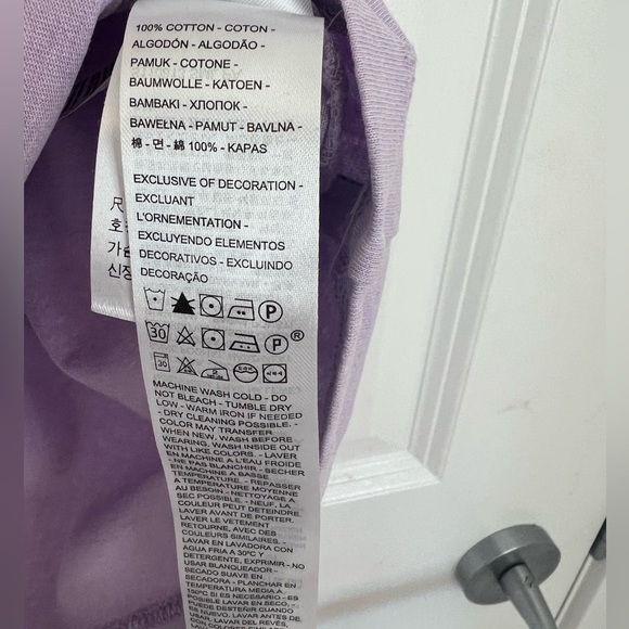 LEVI’S Purple Red Tab Vintage T-Shirt - men size size S - Picture 5 of 7